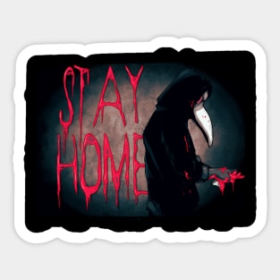 Stay Home Doctor Sticker